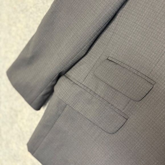 Ted Baker London Charcoal Gray Wool Blend Sport Coat Blazer Jacket Men’s 44R - Picture 6 of 12